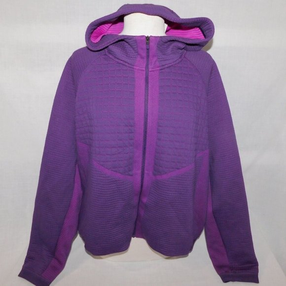 Nike Purple City Ready Tech Pack Fleece Full-Zip hooded Jacket XXL New w Tag - Picture 1 of 16